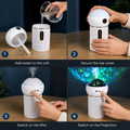 SleepMist™ 3-in-1 Galaxy Projector Humidifier