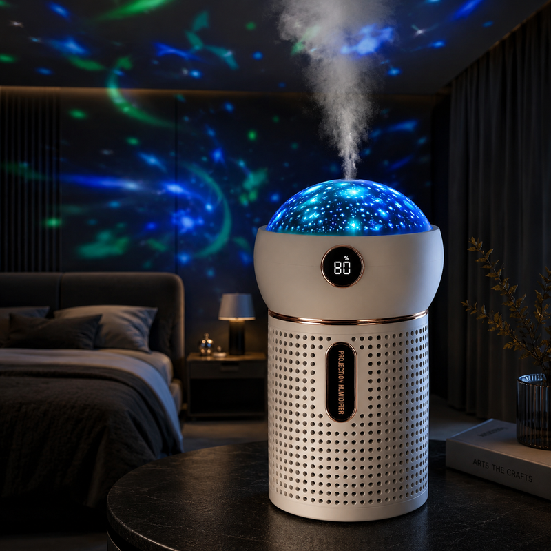 SleepMist™ 3-in-1 Galaxy Projector Humidifier