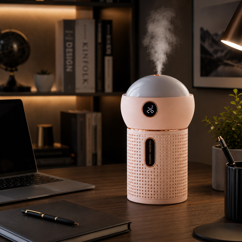SleepMist™ 3-in-1 Galaxy Projector Humidifier