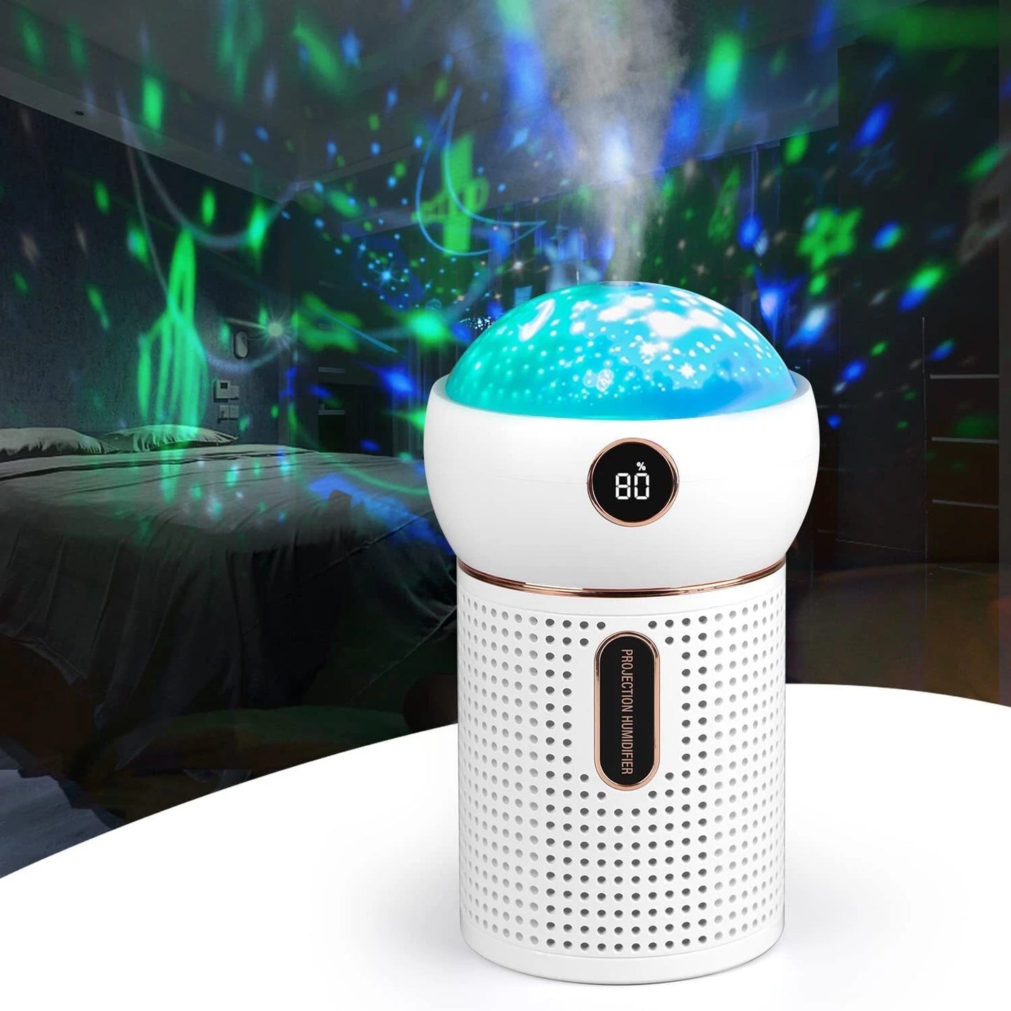 SleepMist™ Projector Humidifier – Relax, Breathe & Sleep Better